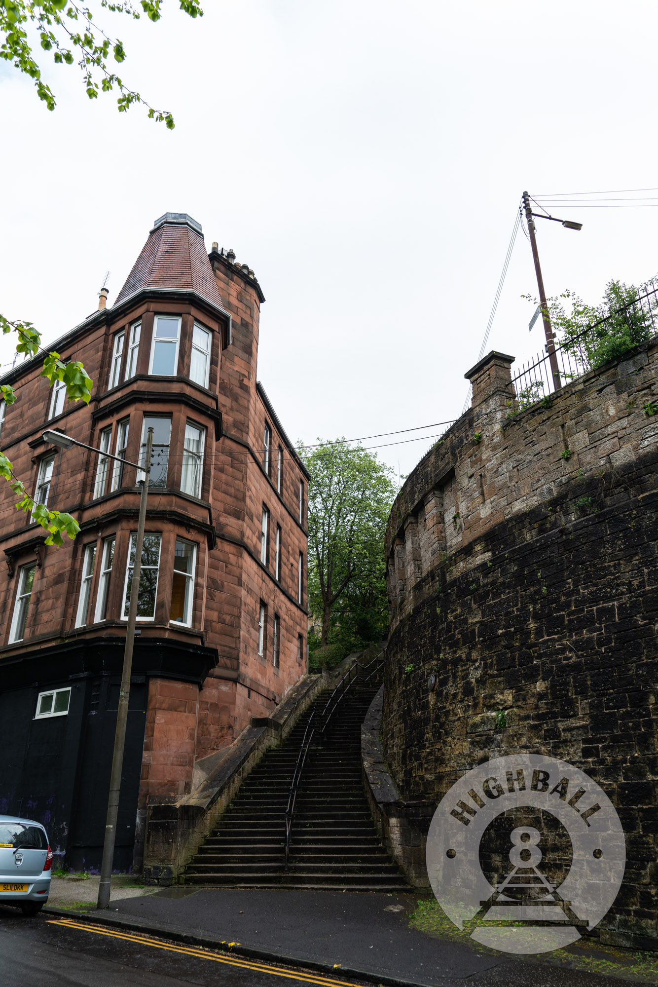 The Sixty Steps, Kelvinside Gardens, Glasgow, Scotland, UK, 2018.