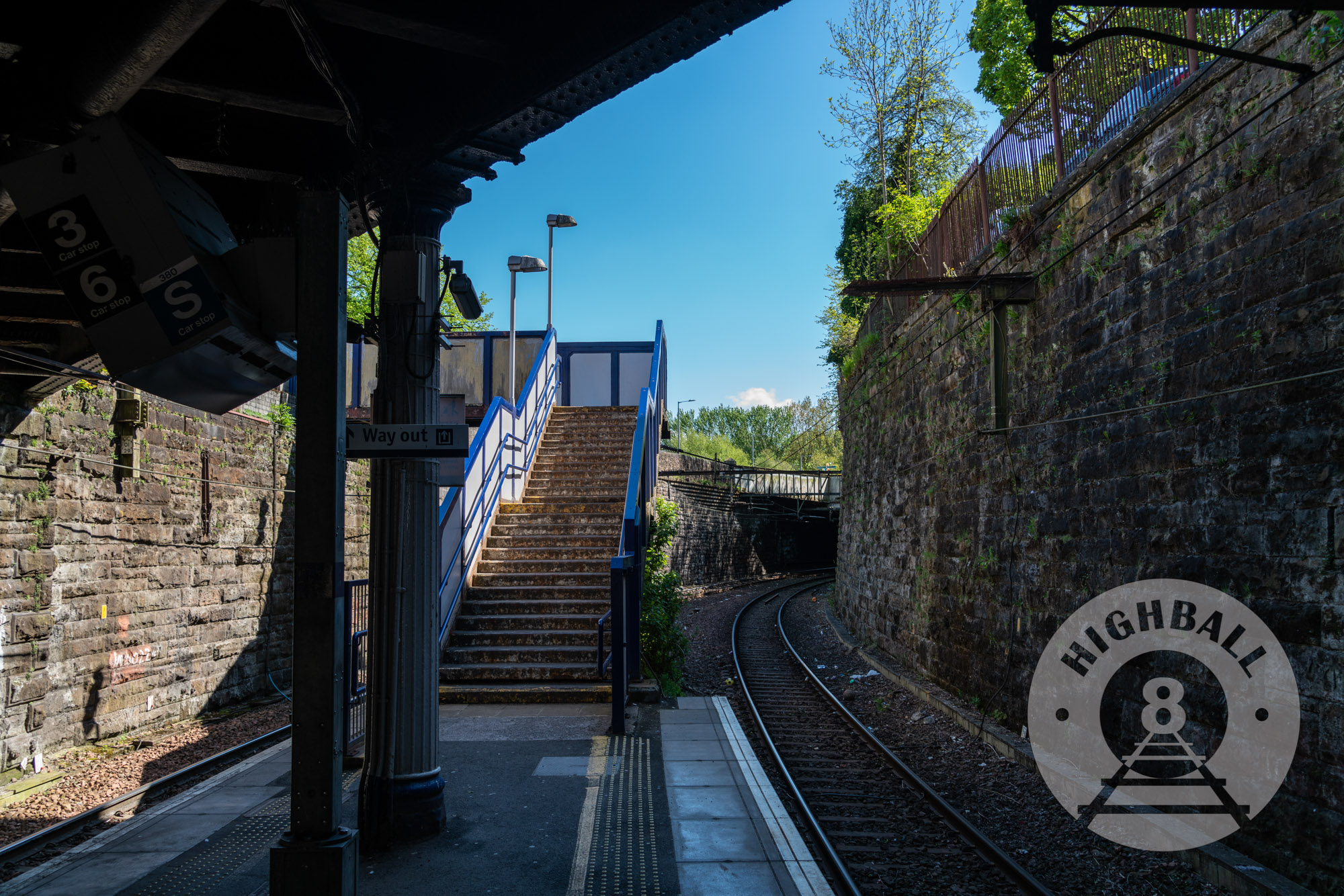 Crosshill Station, Glasgow, Scotland, UK, 2018.