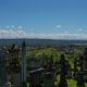 Looking south over the city from the Glasgow Necropolis, Glasgow, Scotland, 2018.