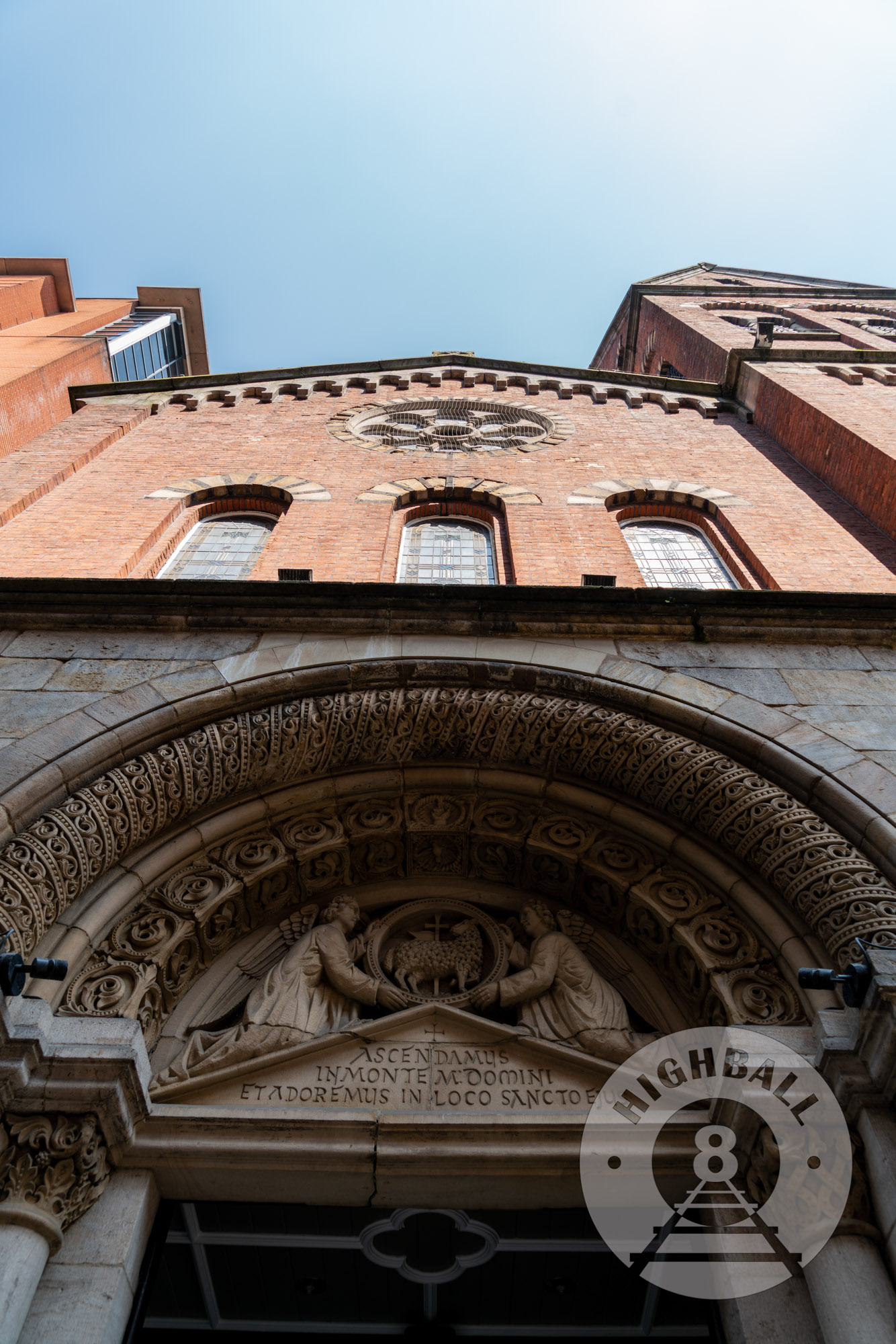 St. Mary's Church, known as the Hidden Gem, Mulberry Street, Manchester, England, UK, 2018.