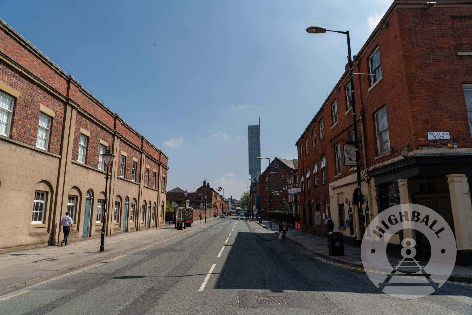 Street scene, Manchester, UK, 2018.