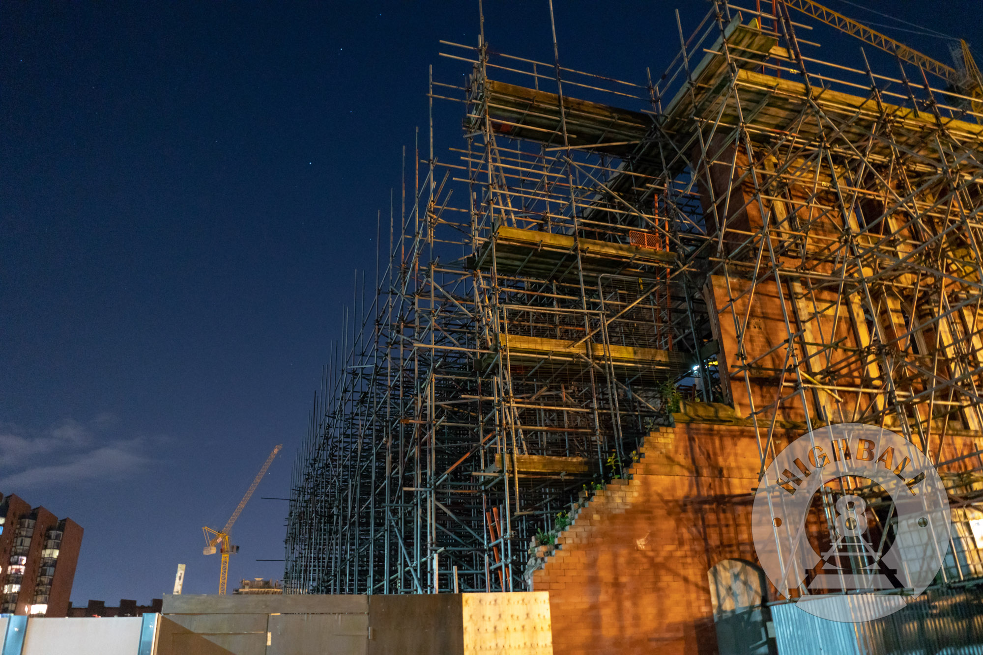 The Ancoats Dispensary, in the process of being demolished, Ancoats, Manchester, UK, 2018.