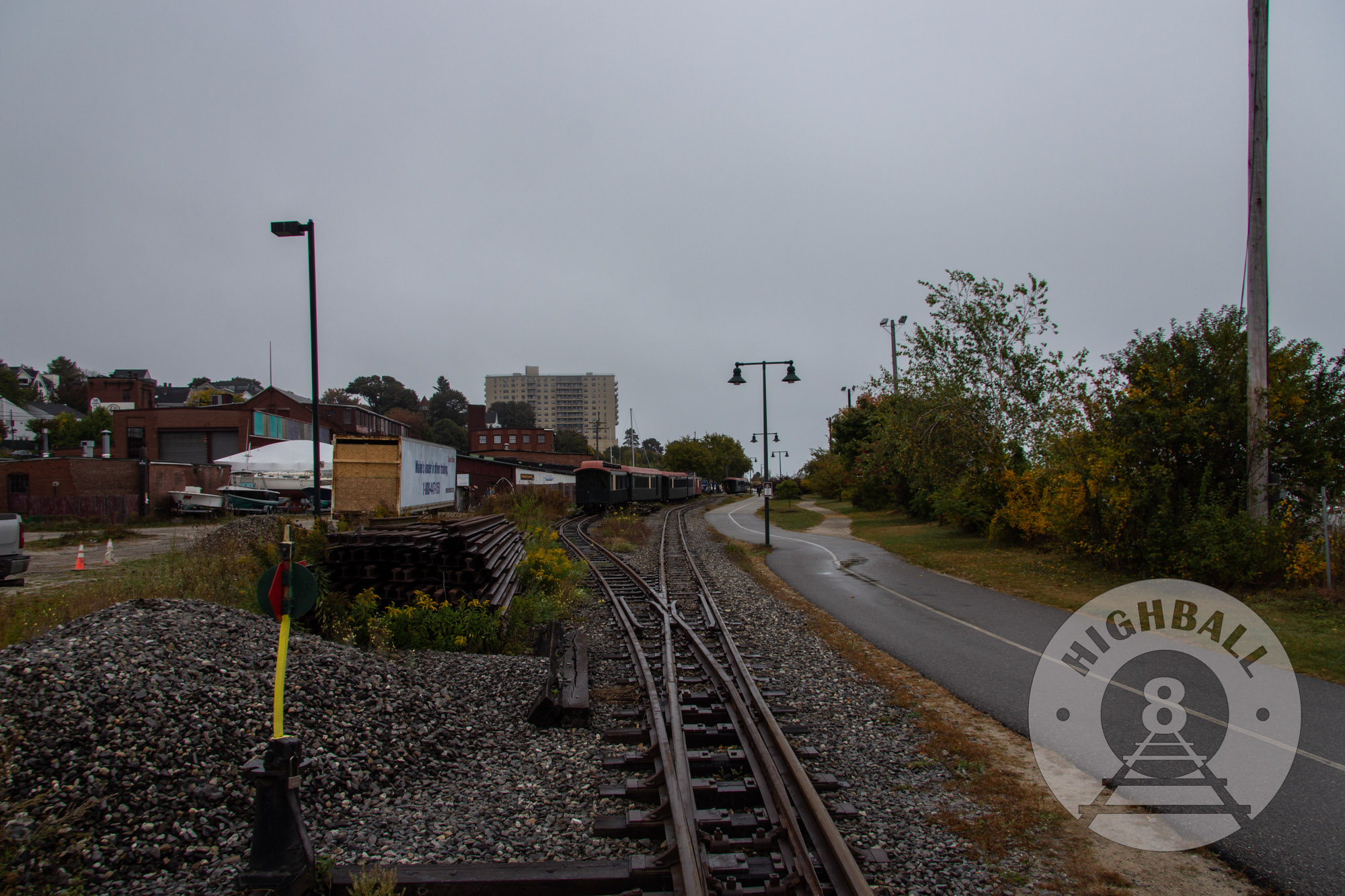 Maine Narrow Gauge Railroad, Fort Allen Park, Portland, Maine, USA, 2014.