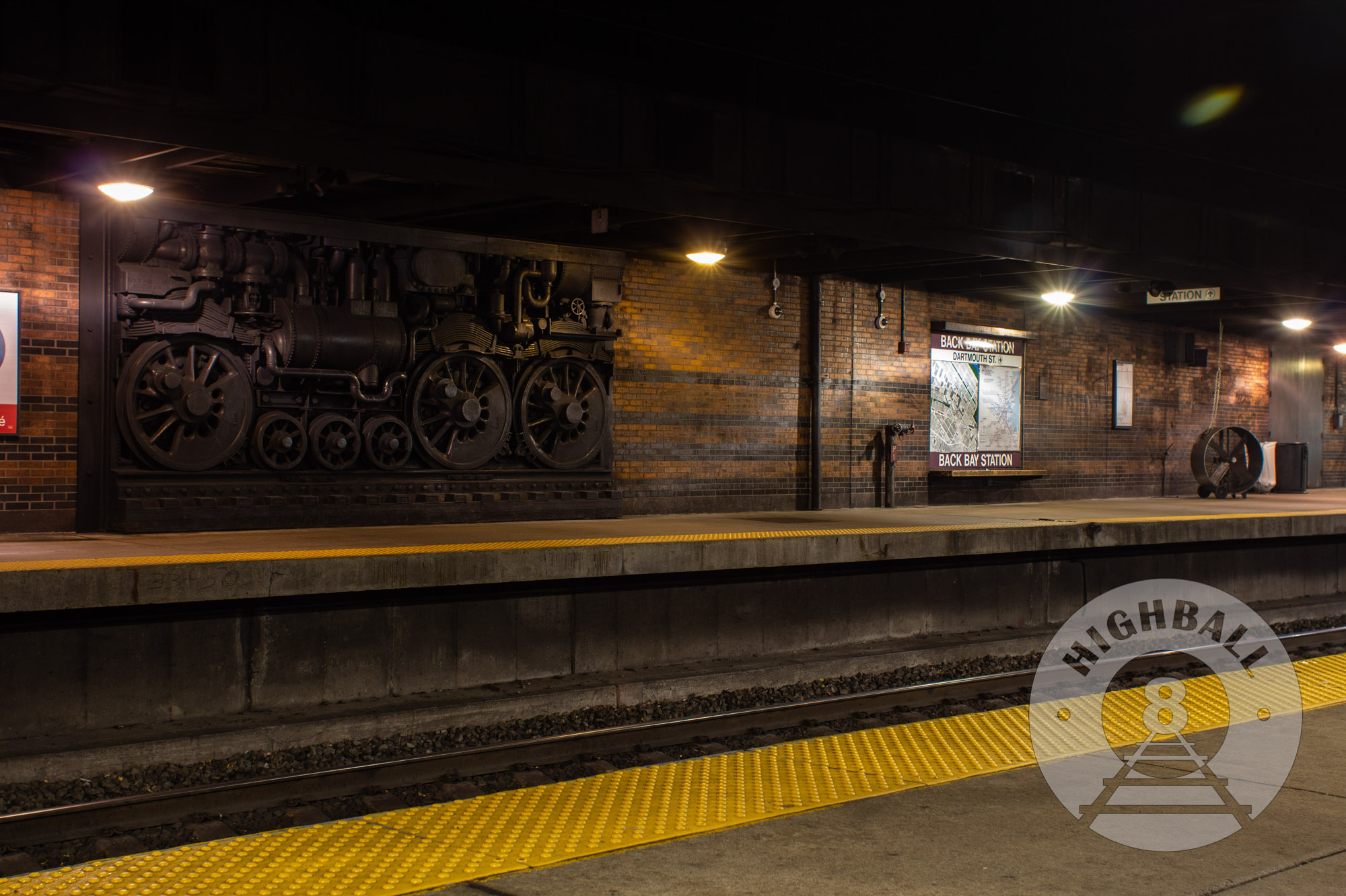 Boston Back Bay Station, Massachusetts, USA, 2014.