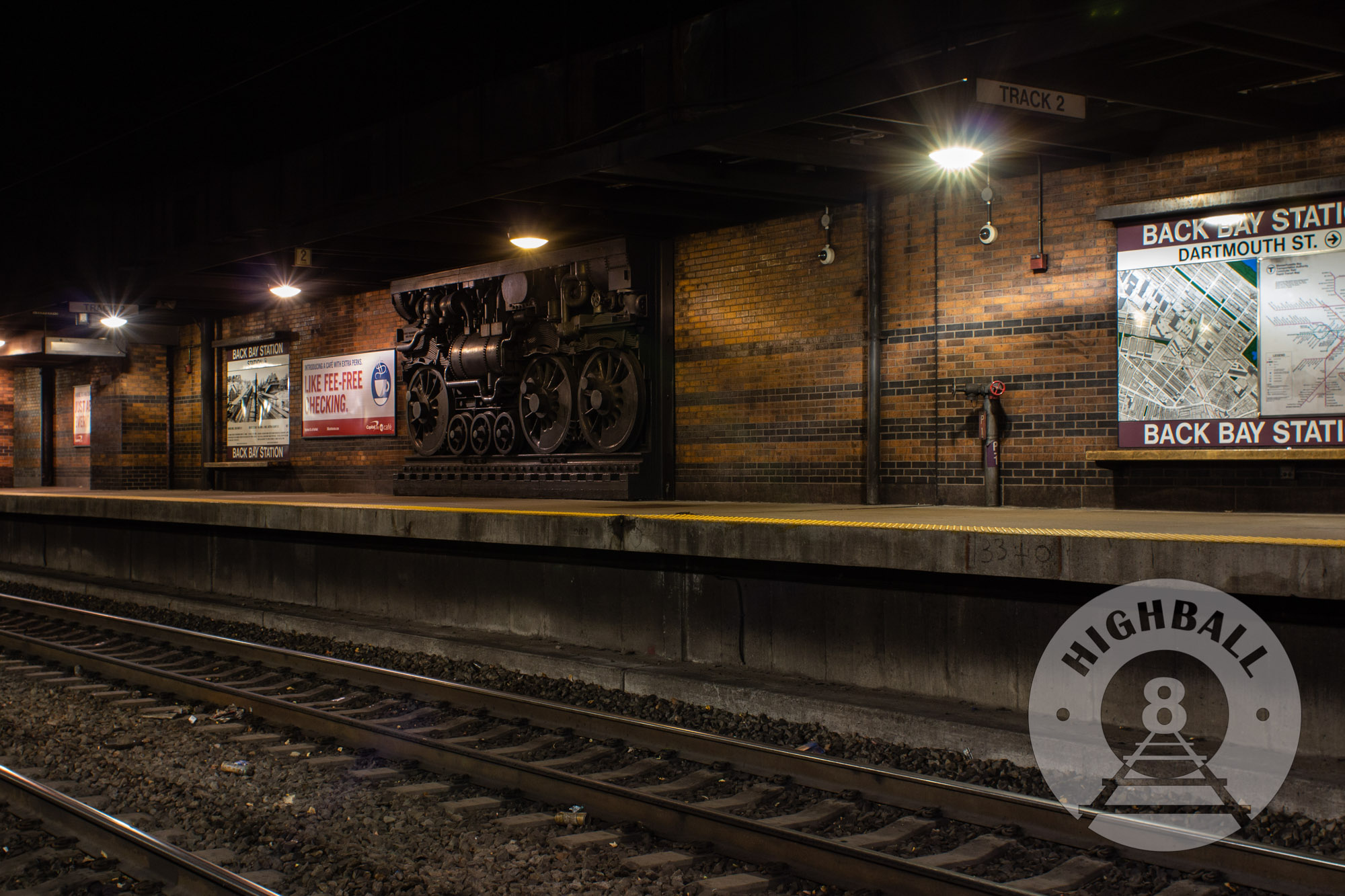 Boston Back Bay Station, Massachusetts, USA, 2014.