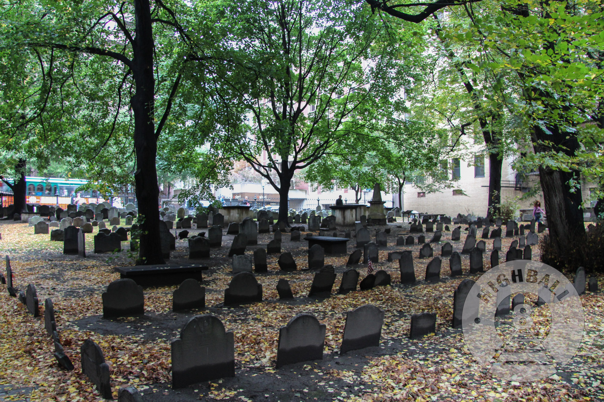 Granary Burying Ground, Boston, Massachusetts, USA, 2014.