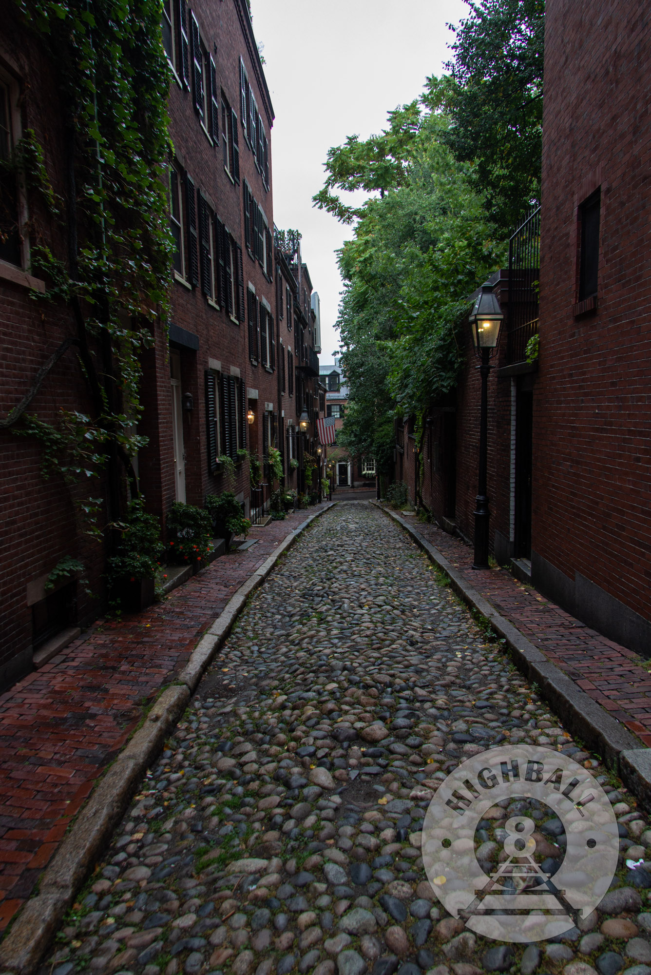 The Beacon Hill neighborhood, Boston, Massachusetts, USA, 2014.