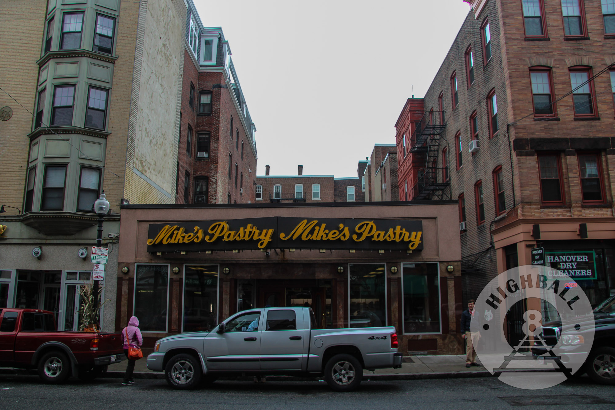 Mike's Pastry in the North End, Boston, Massachusetts, USA, 2014.