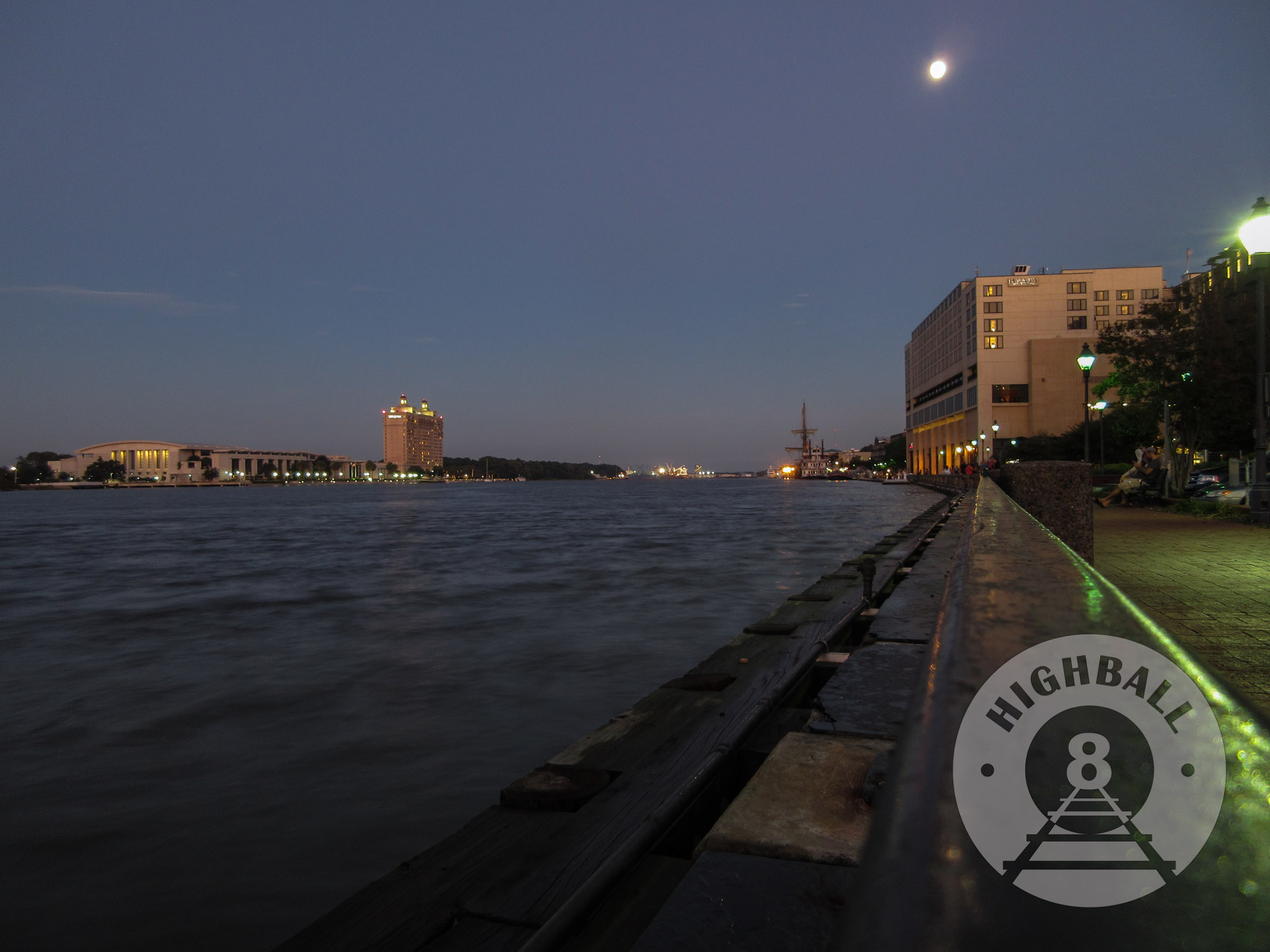 Along the Savannah River in the Yamacraw area of downtown Savannah, Georgia, USA, 2015.