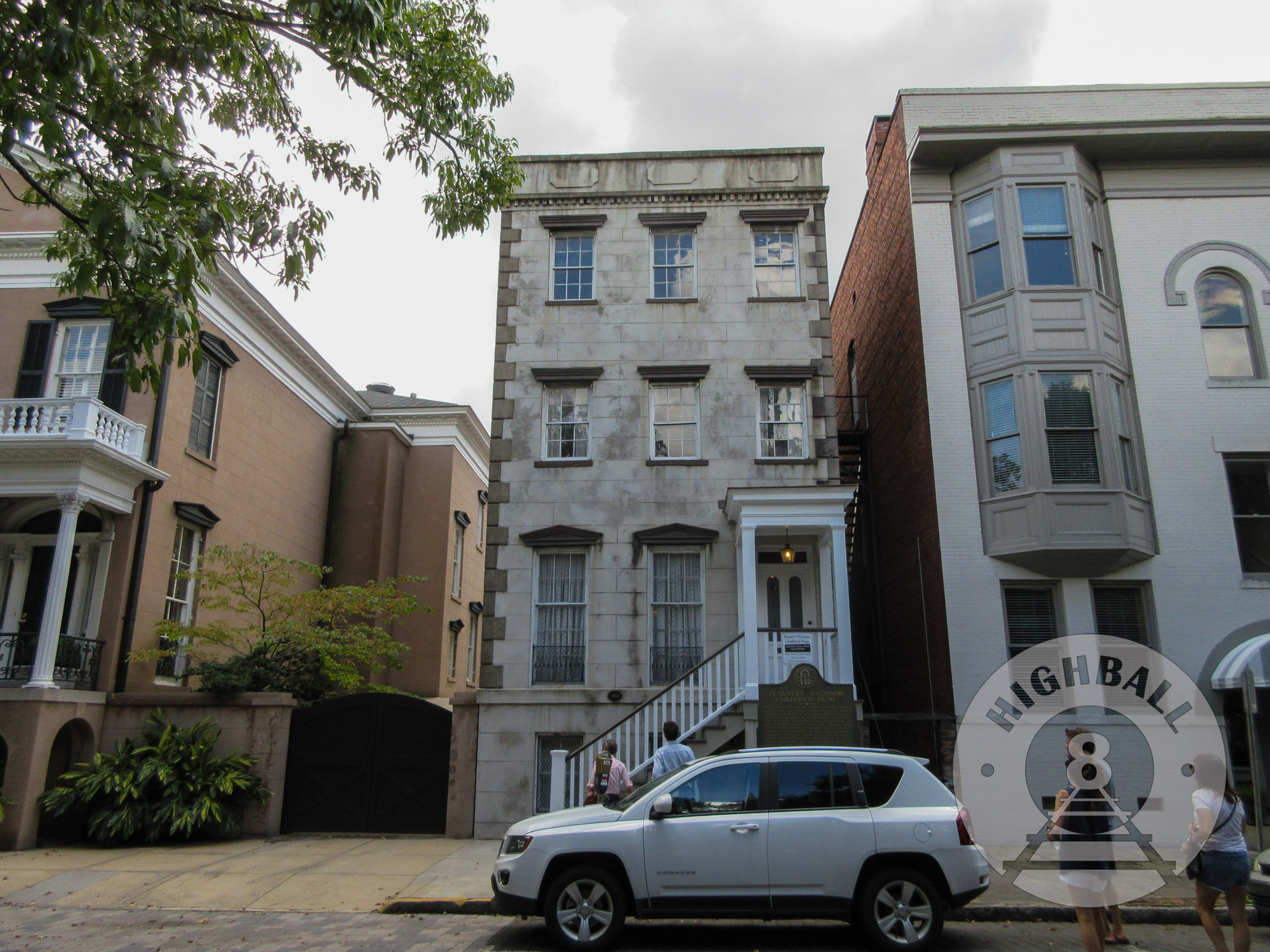 Childhood home of the author Flannery O'Connor in the Historic District, Savannah, Georgia, USA, 2015.