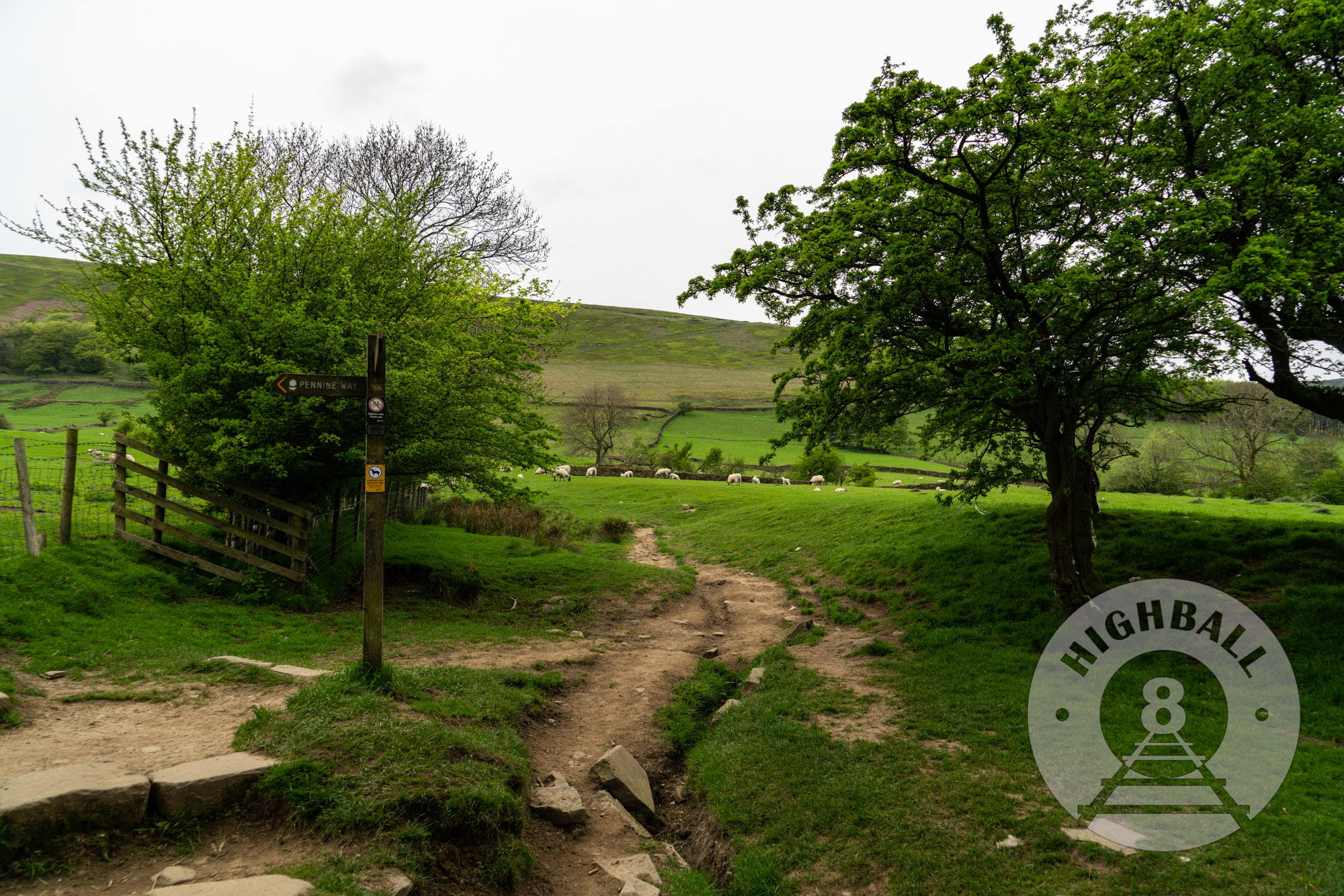 Scenery in the Peak District, Derbyshire, England, UK, 2018.