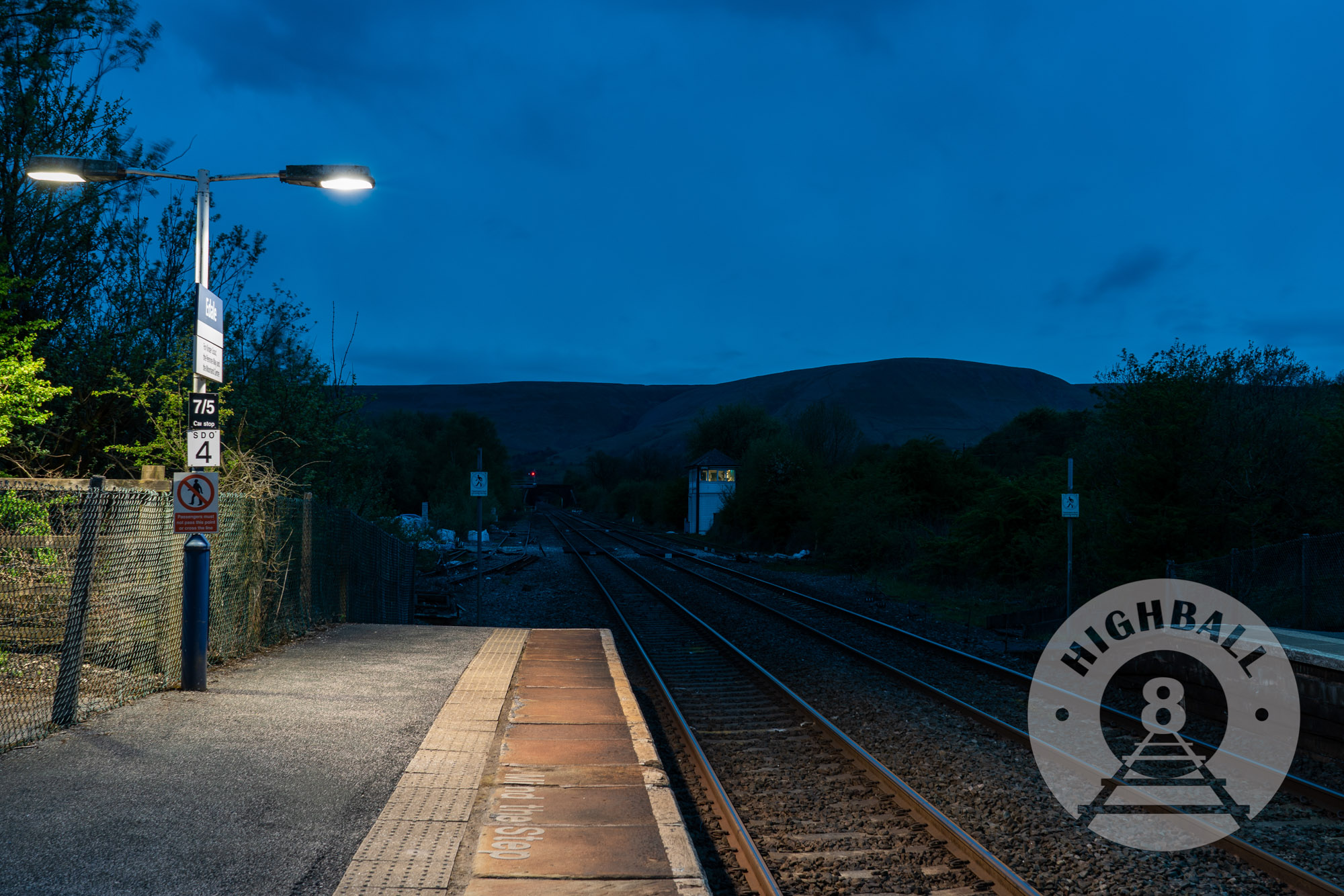 Edale Station, Peak District, Derbyshire, England, UK, 2018.