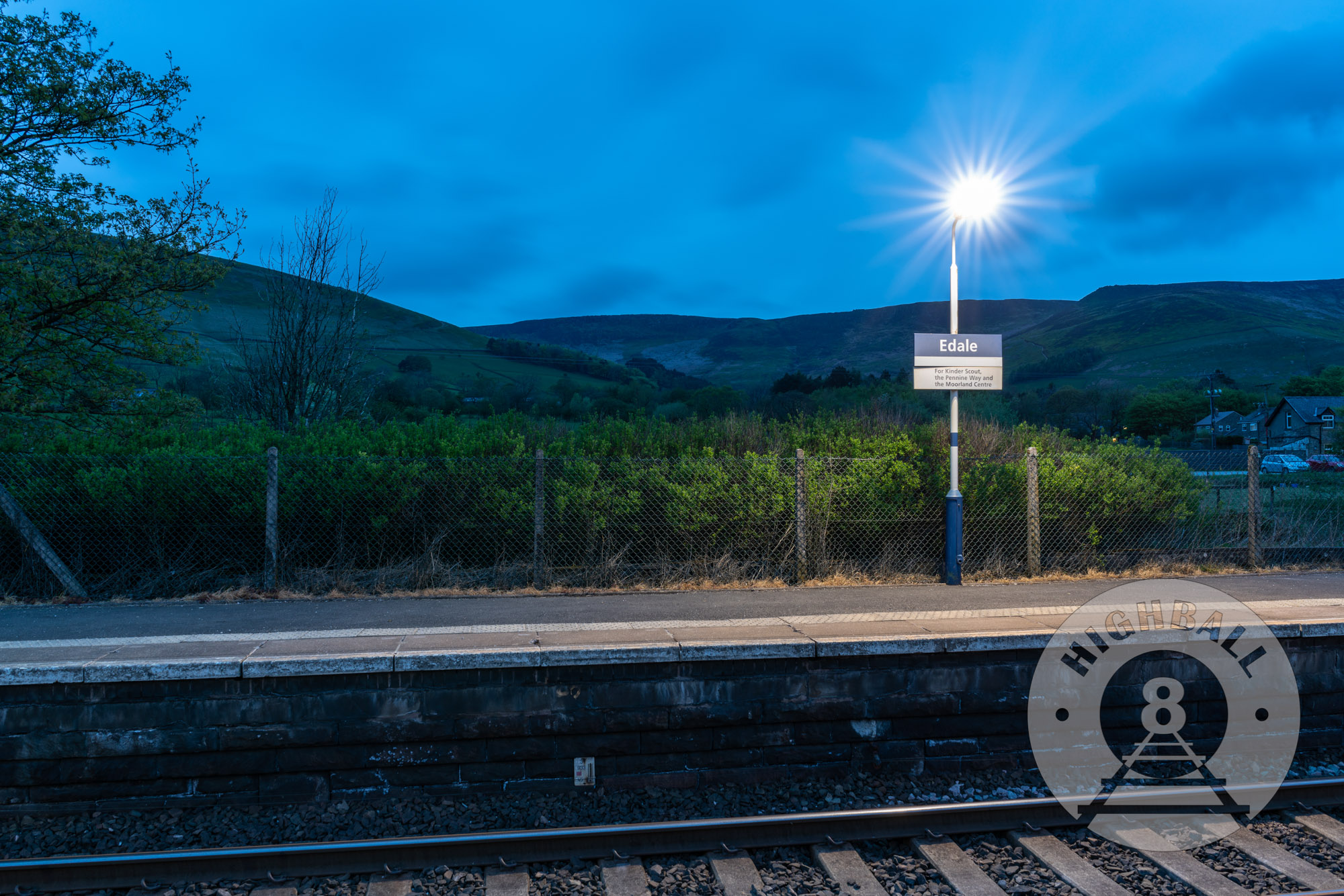 Edale Station, Peak District, Derbyshire, England, UK, 2018.