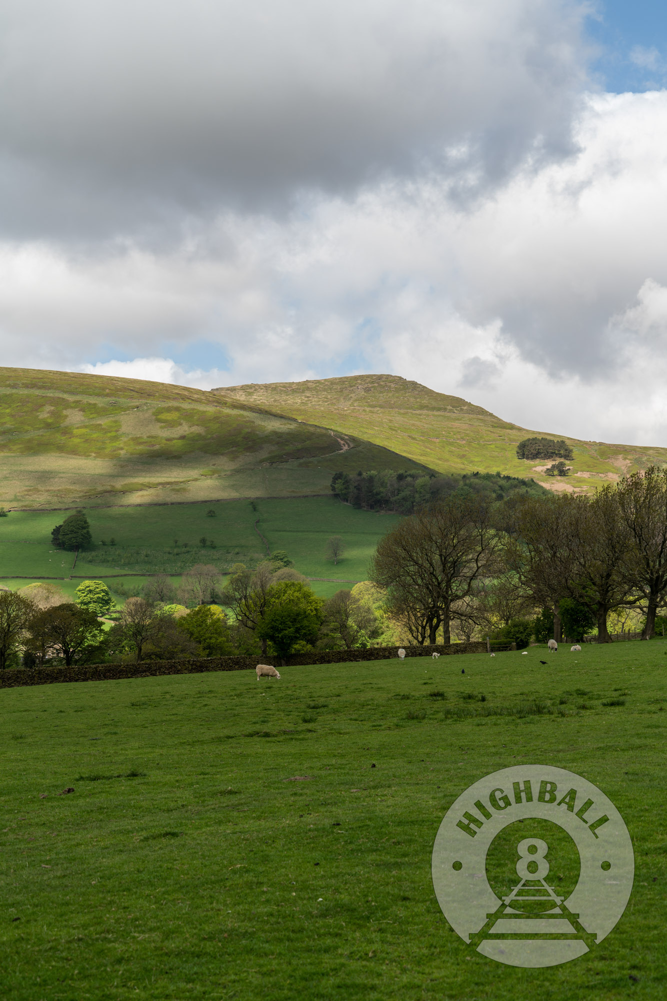 Scenery in the Peak District, Derbyshire, England, UK, 2018.