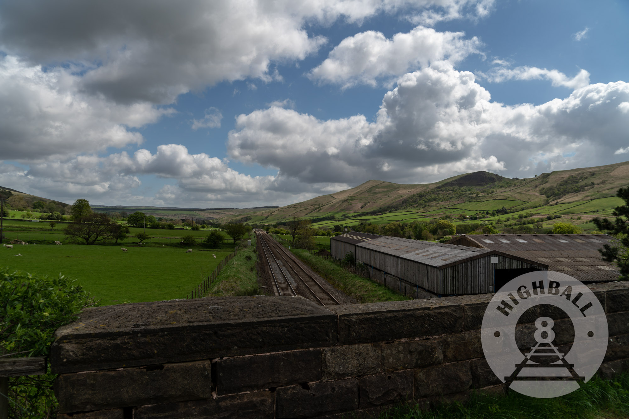 Scenery in the Peak District, Derbyshire, England, UK, 2018.