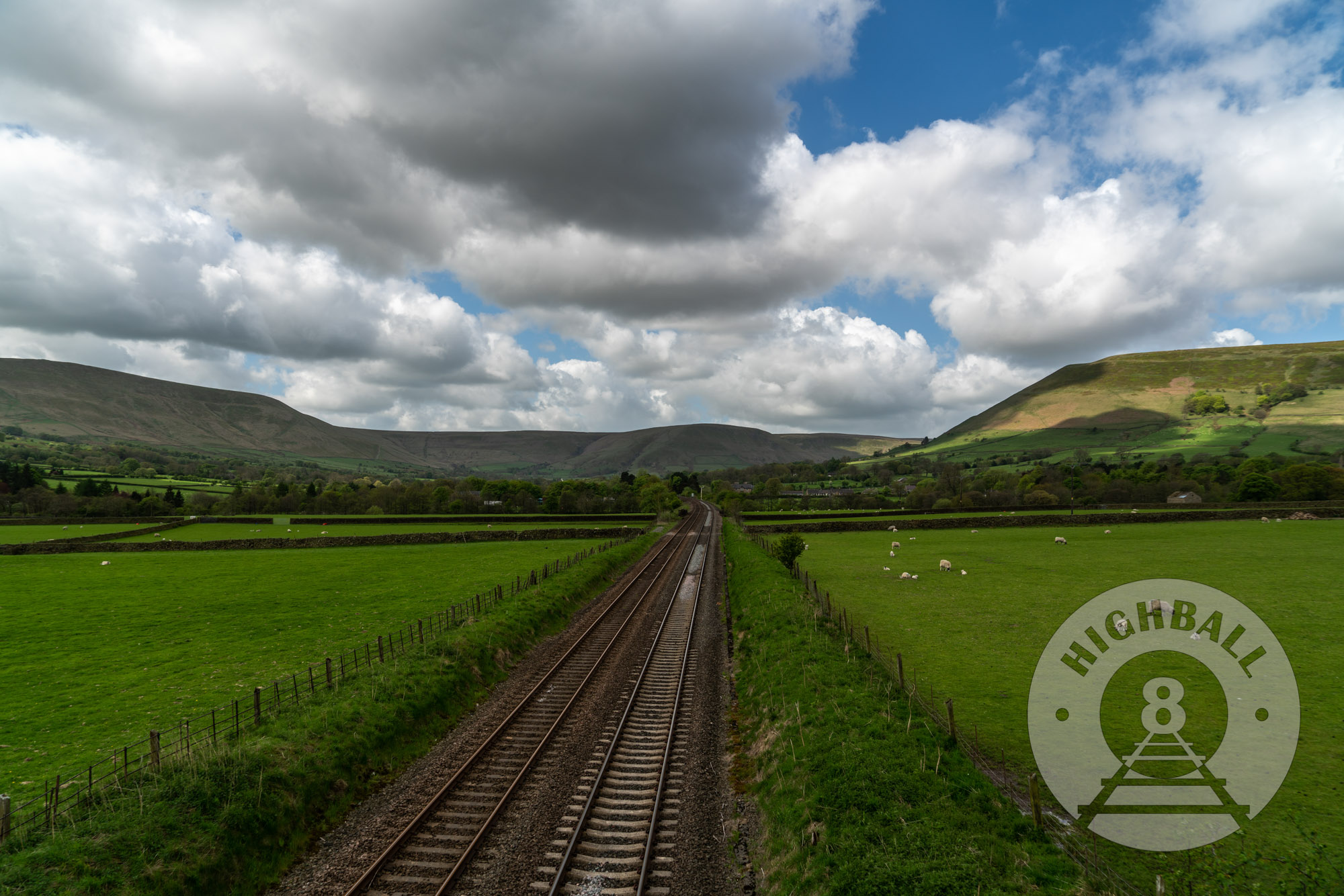 Scenery in the Peak District, Derbyshire, England, UK, 2018.