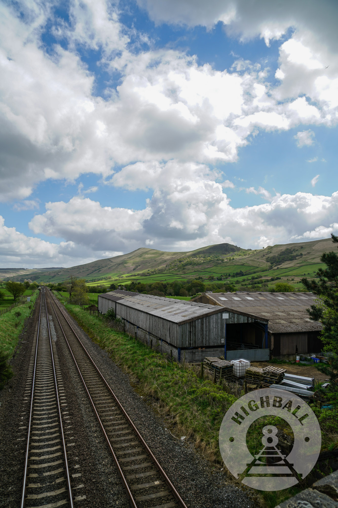 Scenery in the Peak District, Derbyshire, England, UK, 2018.