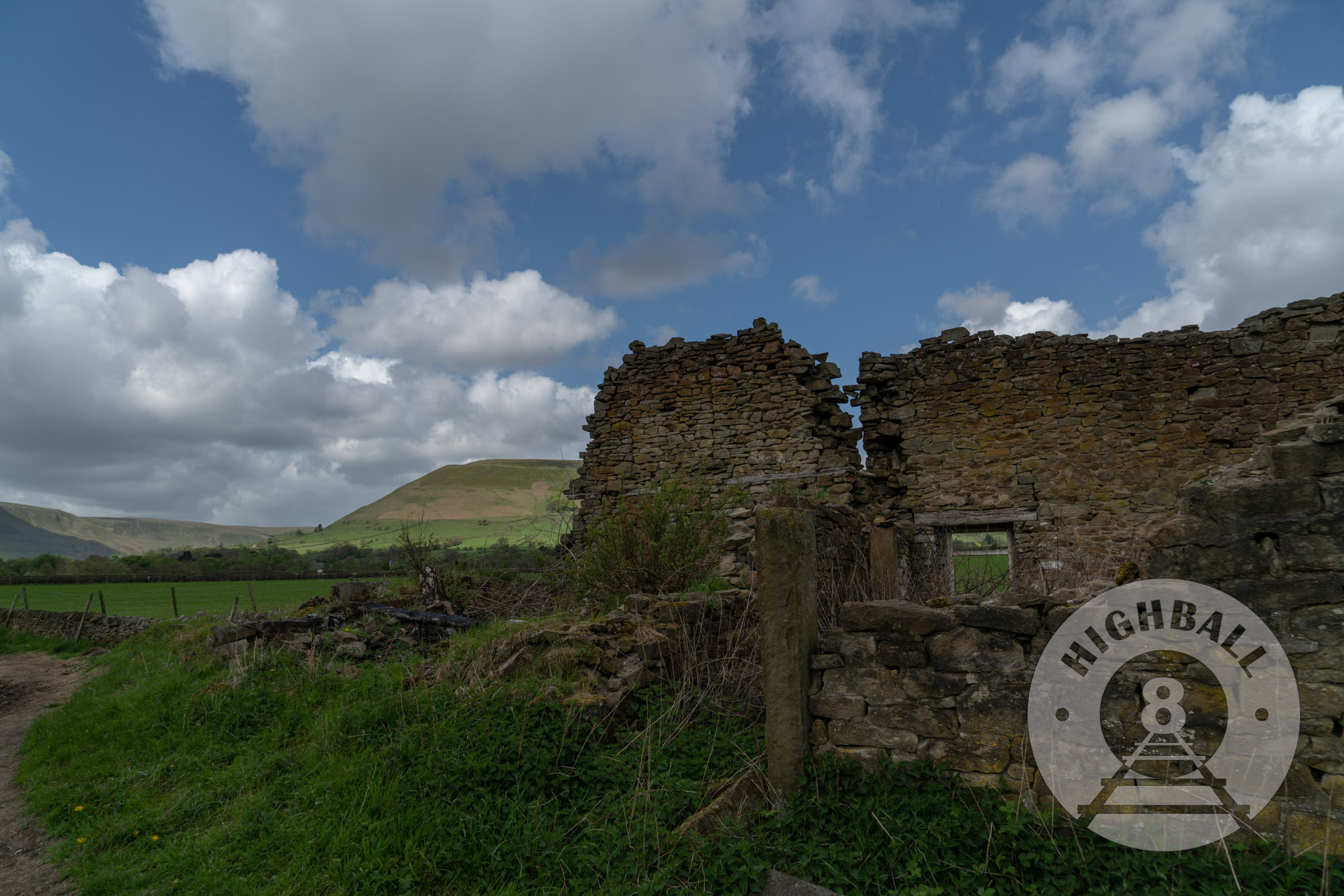 Scenery in the Peak District, Derbyshire, England, UK, 2018.