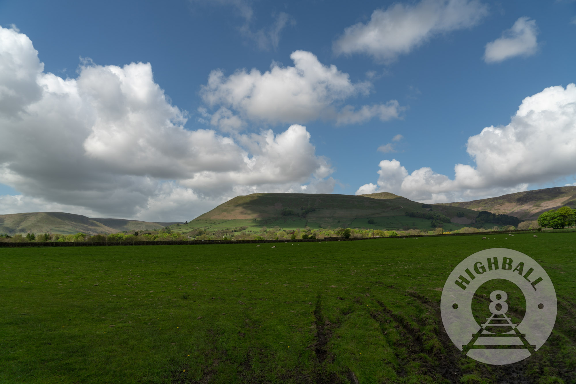 Scenery in the Peak District, Derbyshire, England, UK, 2018.