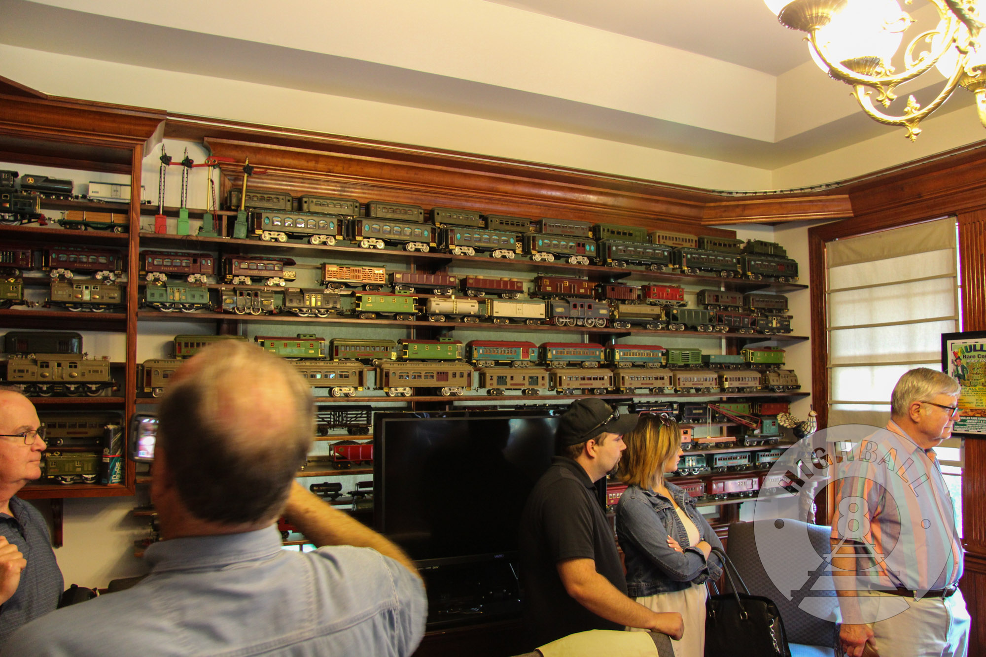 Inside the boardroom of the Reading Blue Mountain & Northern Railroad's corporate headquarters, Port Clinton, Pennsylvania, USA, 2016.