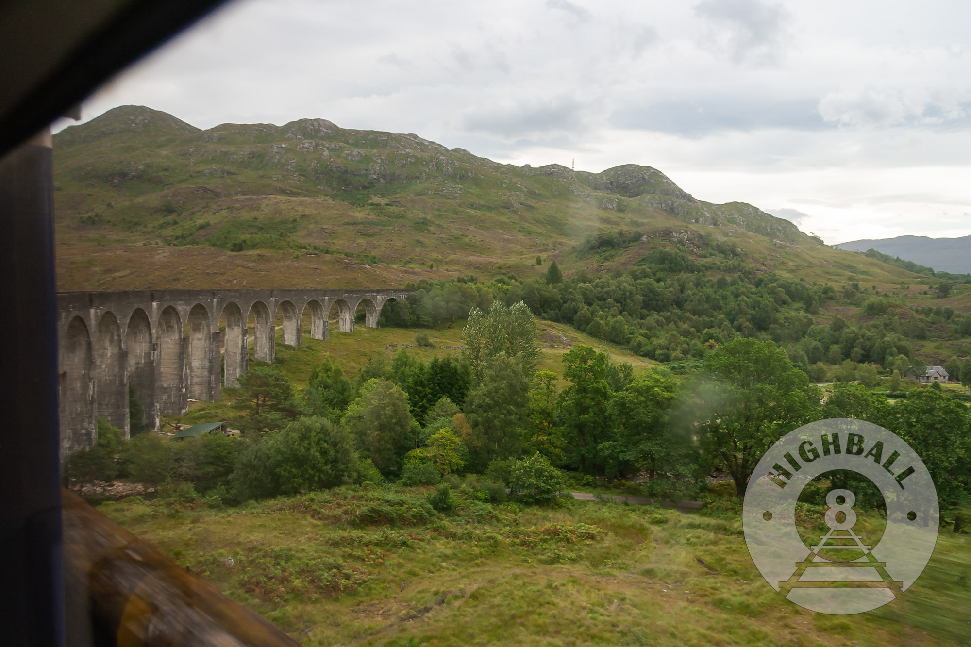 The Glenfinnan Viaduct, Glenfinnan, Scotland, UK, 2010.