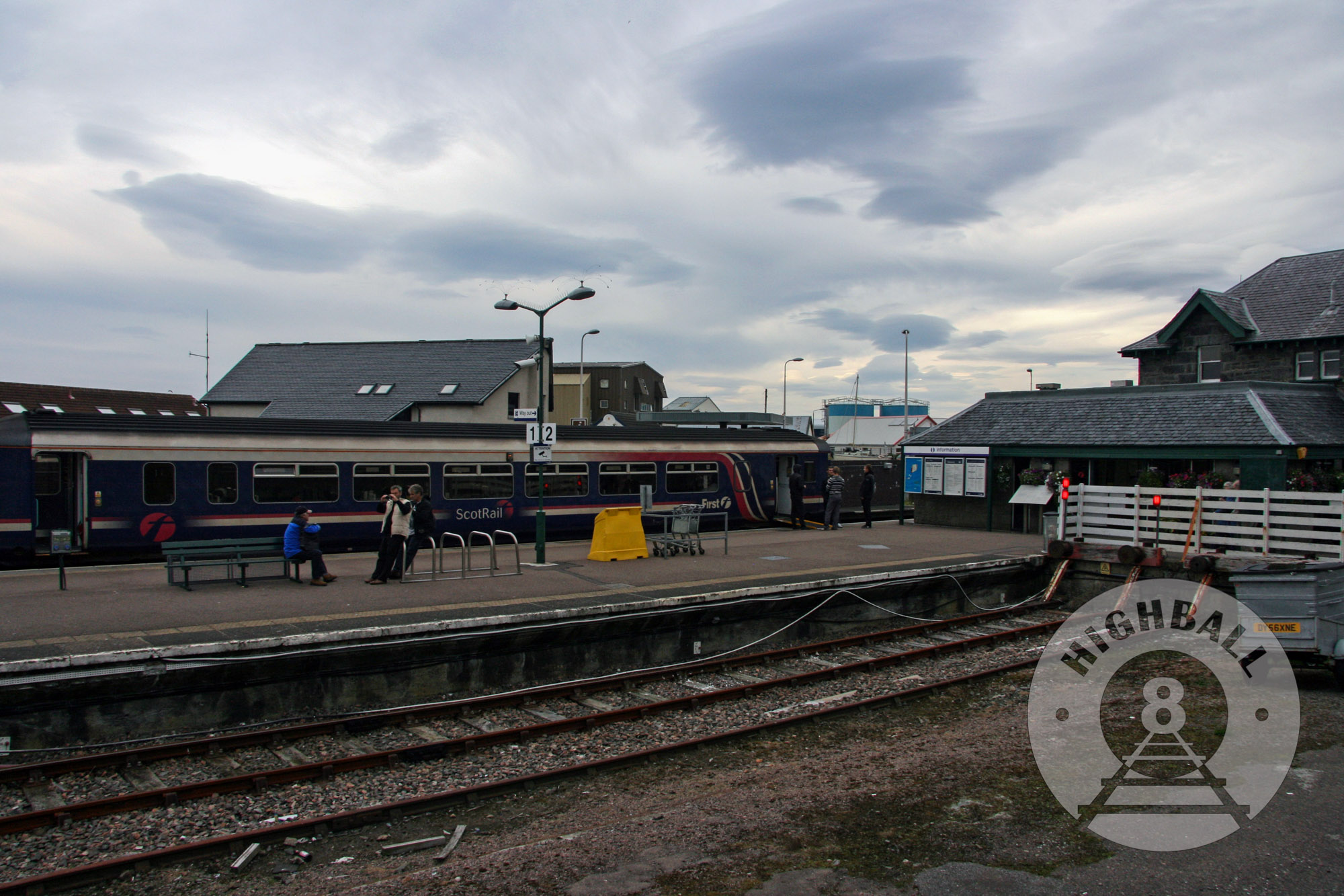 Mallaig Station, Mallaig, Scotland, UK, 2010.