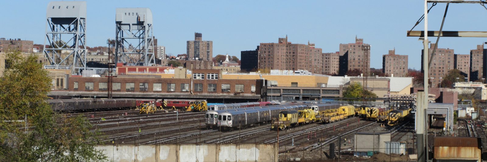 The MTA's 207th Street Maintenance and Overhaul Shop, Manhattan, New York, USA, 2016.