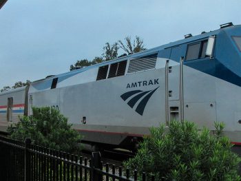 The Amtrak Palmetto at Savannah Station, Savannah, Georgia, USA, 2015.