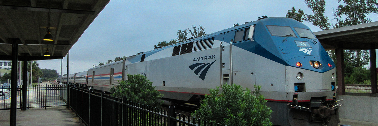 The Amtrak Palmetto at Savannah Station, Savannah, Georgia, USA, 2015.