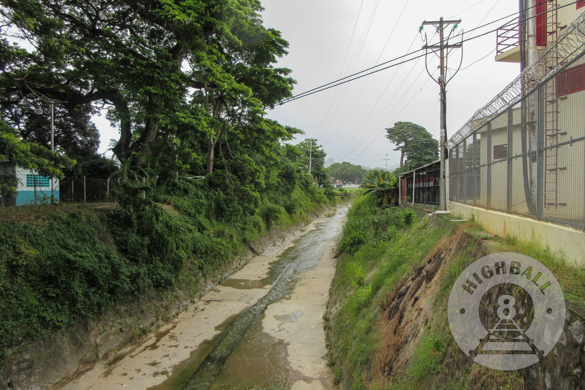 Maraval River, Western Main Road, St. James, Port of Spain, Trinidad & Tobago, 2018.