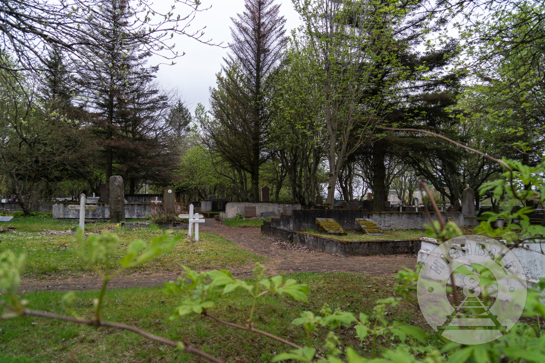 Holavallagarour Cemetery, Reykjavik, Iceland, 2018.