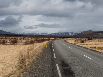 Landscape near Husafell, Iceland, 2018.